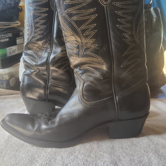 Men's Cowboy boots black by  BILTRITE - Picture 10 of 12